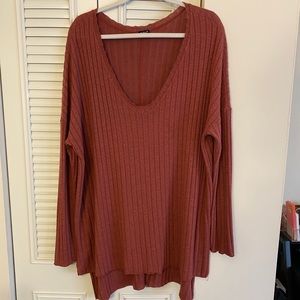 Long sleeve tunic top